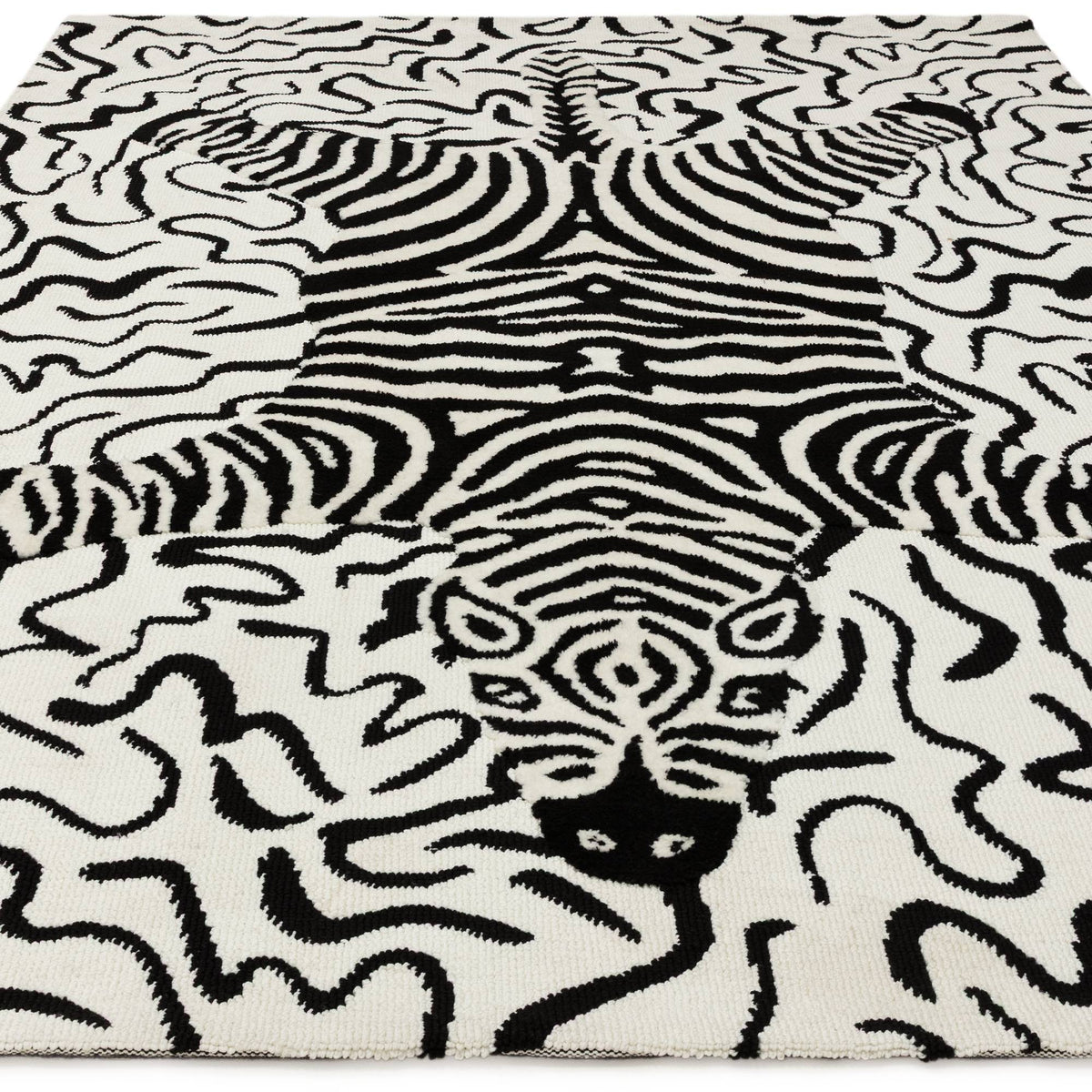 Wylder Zebra Mono Rug