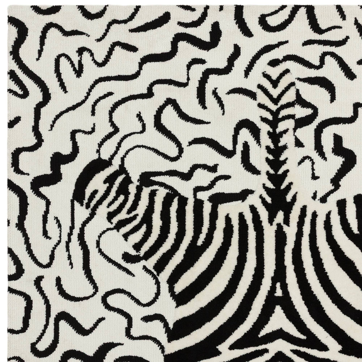 Wylder Zebra Mono Rug