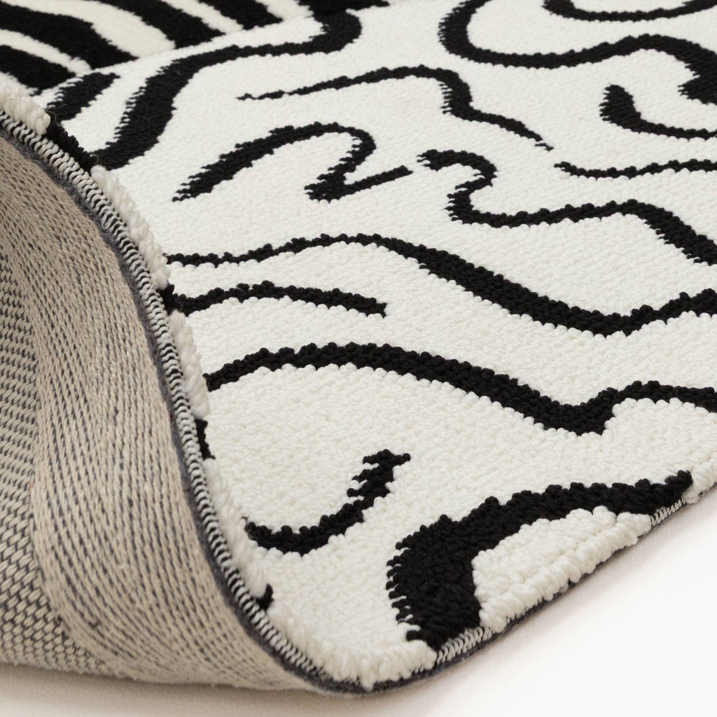 Wylder Zebra Mono Rug