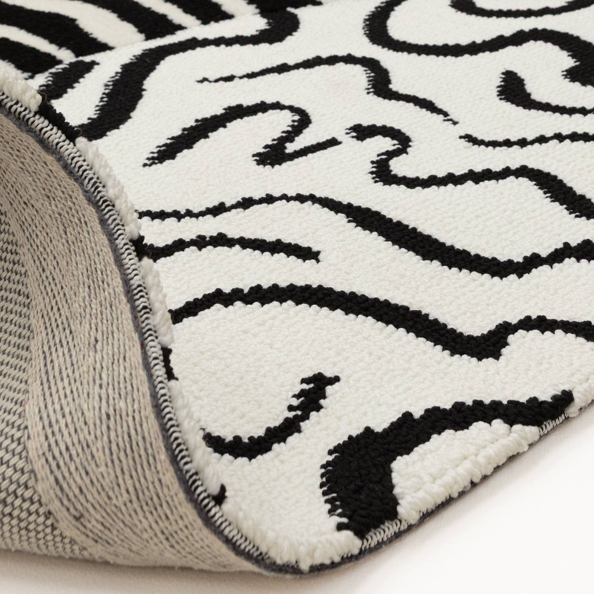 Wylder Zebra Mono Rug