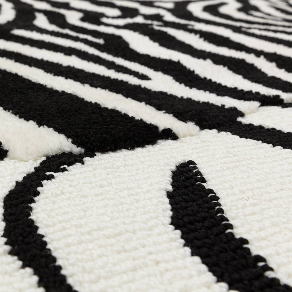 Wylder Zebra Mono Rug