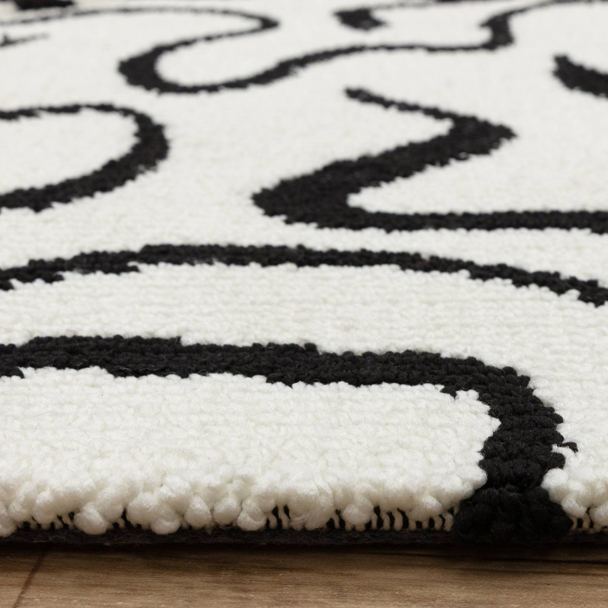 Wylder Zebra Mono Rug